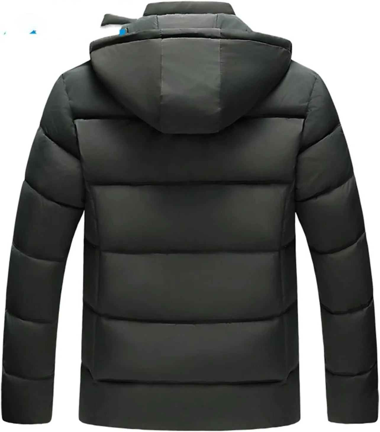 Mens down jacket Down Coat Men Winter Thick Cotton Jacket Men Cotton-padded Jackets Male Autumn Causal Parkas Outwear(XX-Large)
