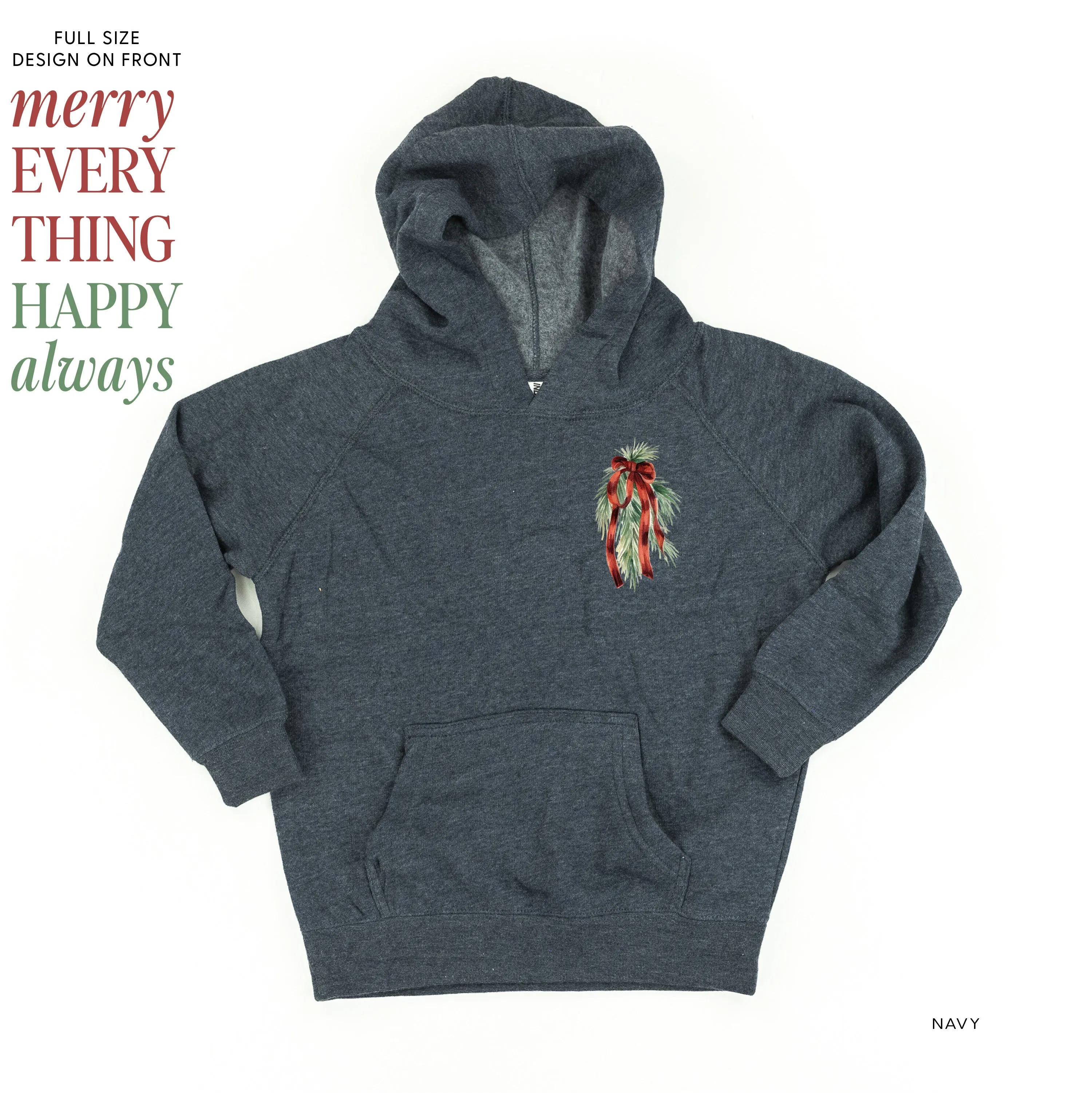 Merry Everything Happy Always (pf&b) - Child HOODIE