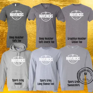 MSHS Swim- Mavericks Swimming Star Grey Gear