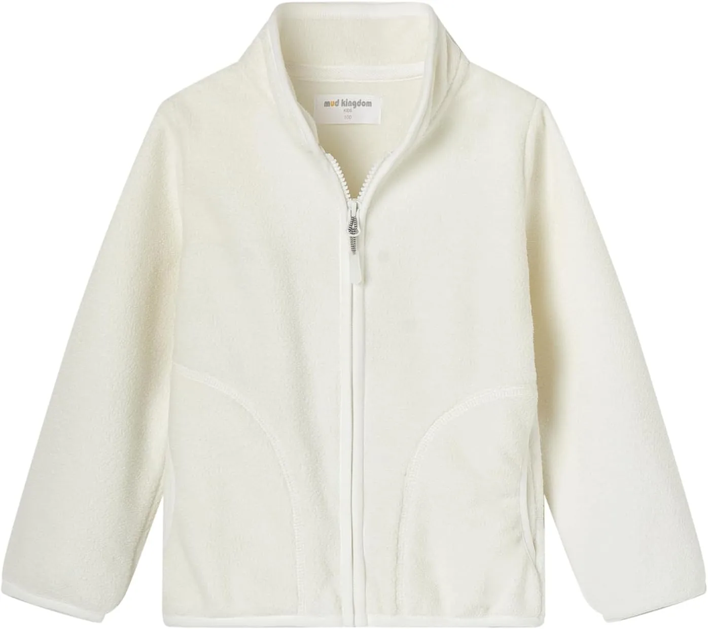 Mud Kingdom Unisex Kids Fleece Jacket Printing Zip Up