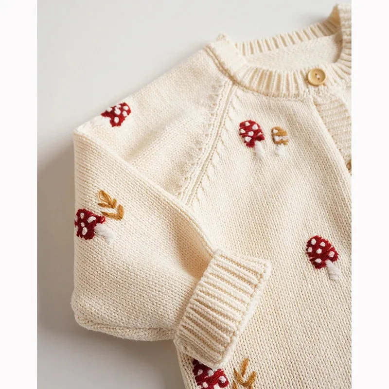 Mushroom Harvest Cardigan