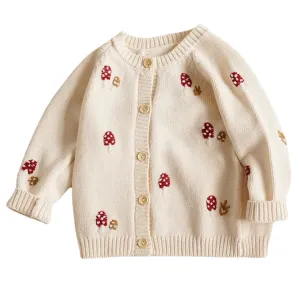 Mushroom Harvest Cardigan