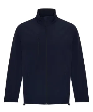 Navy - Pro three-layer softshell jacket