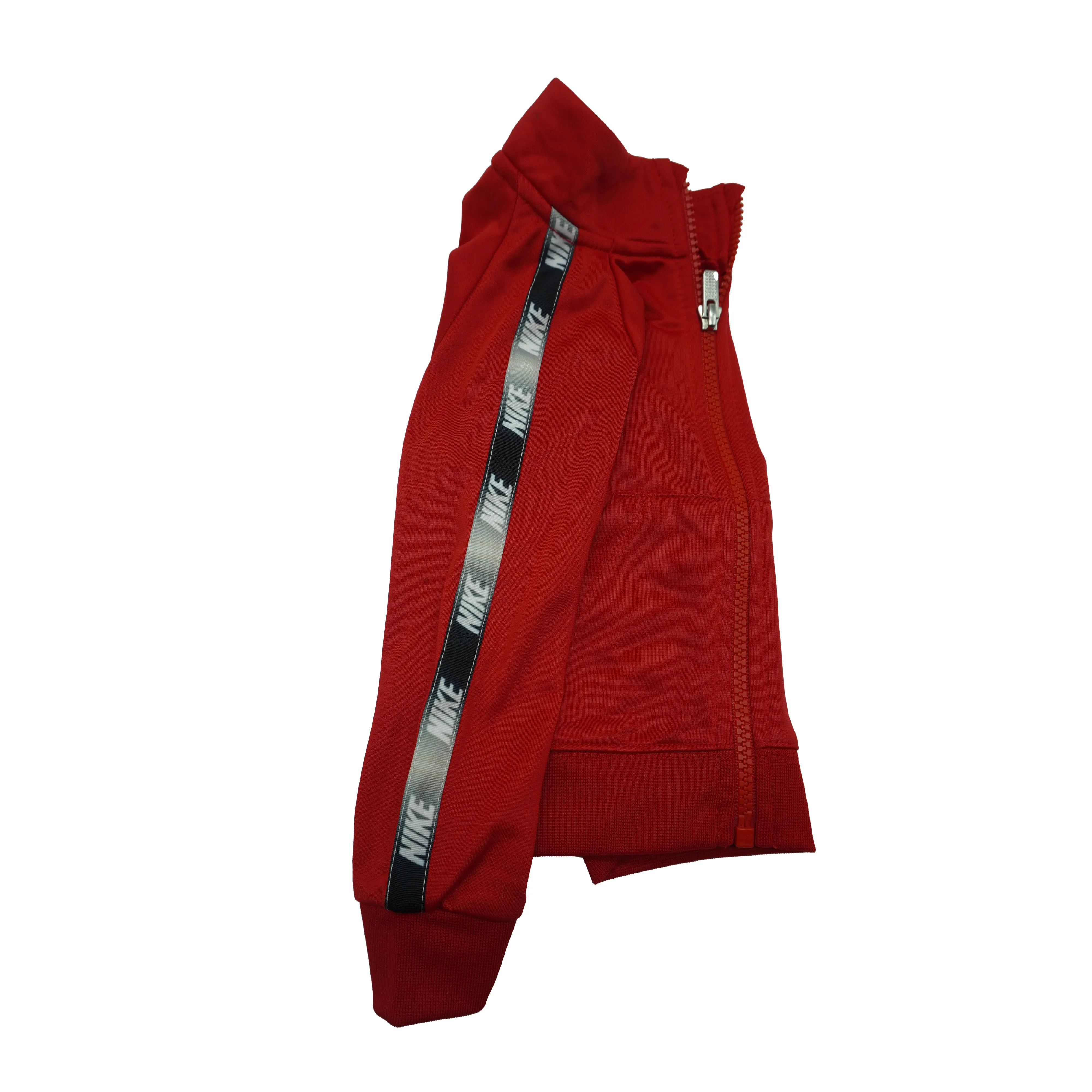 Nike Baby Boy's Full Zip Jacket Tracksuit 2 Piece Set Red Size 12 Months
