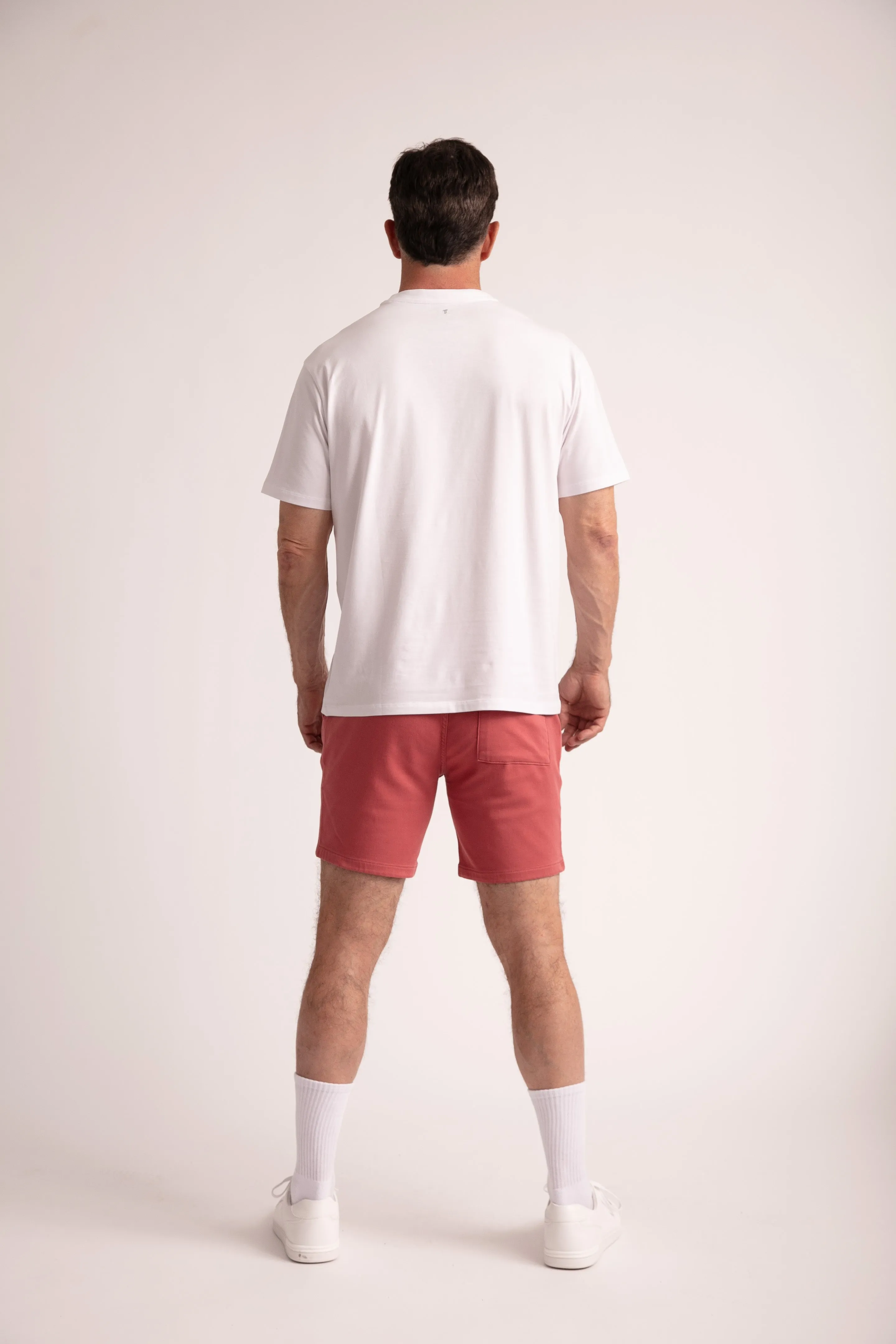 Organic Athletic Fit Crew Neck T-Shirt / White