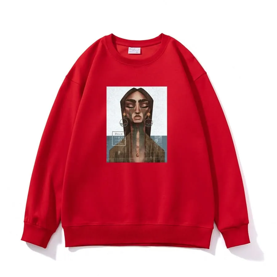 Oversized Soft Sweatshirts For Women