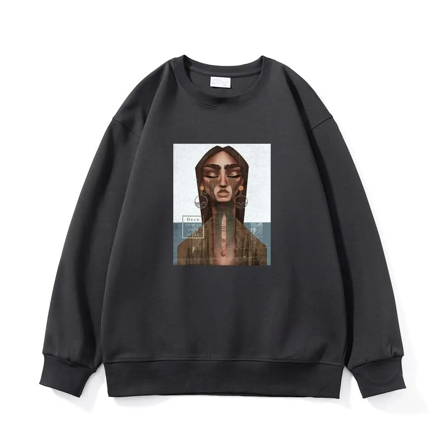 Oversized Soft Sweatshirts For Women