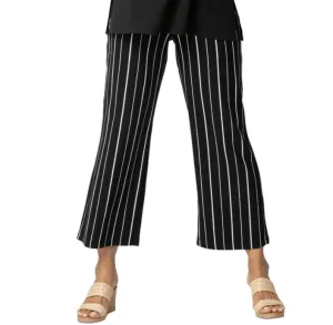 Pant Crop Wide Stripe SALE
