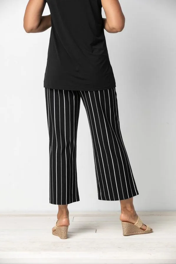 Pant Crop Wide Stripe SALE