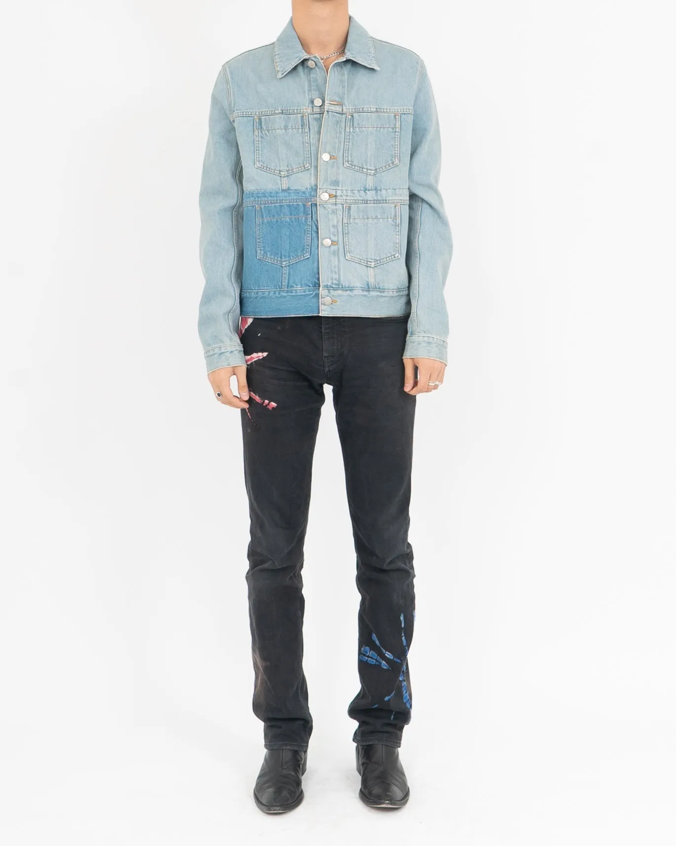Patchwork Denim Jacket
