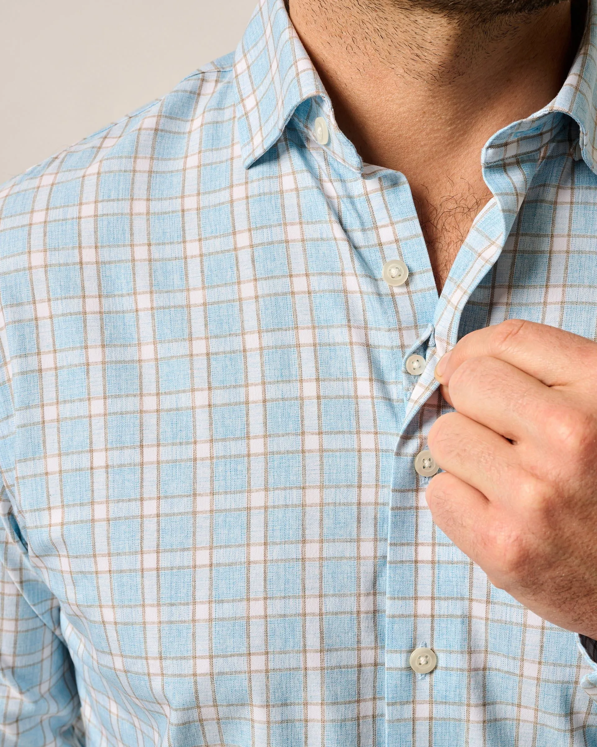 Performance Button Down Shirt - Burleigh