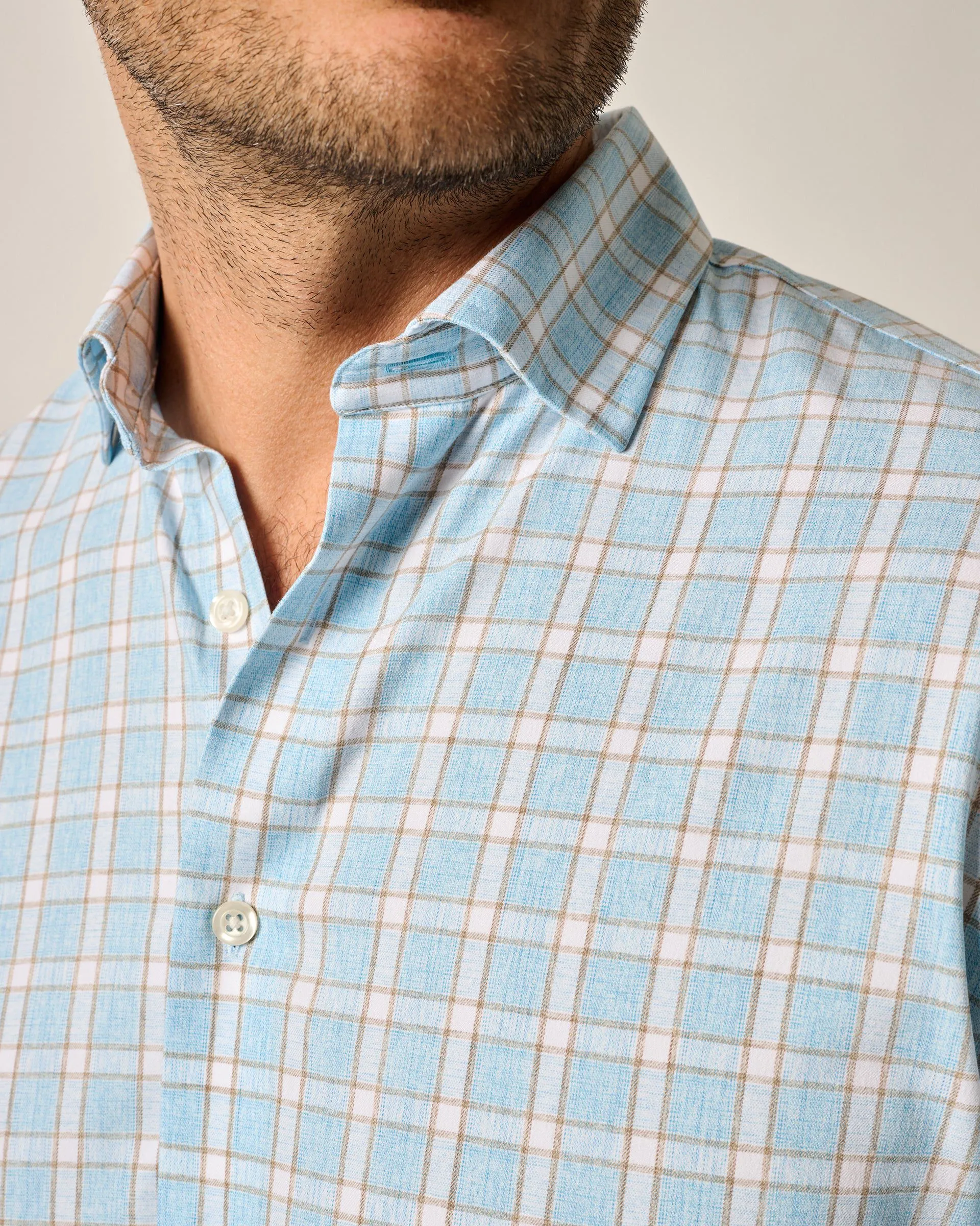 Performance Button Down Shirt - Burleigh