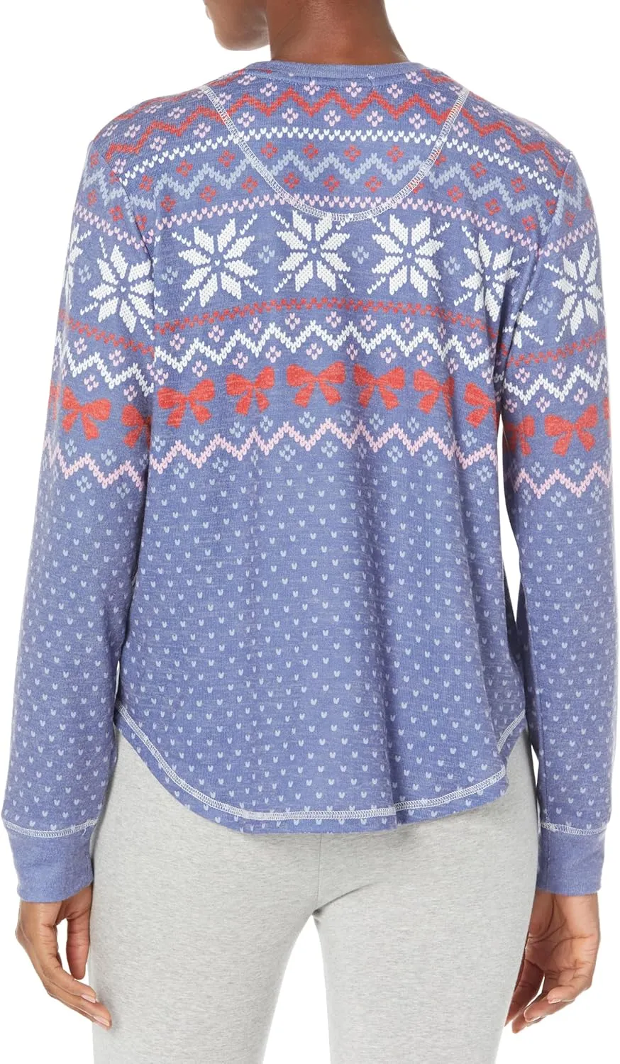 PJ Salvage Women's Loungewear Cozy Vibes Long Sleeve Top