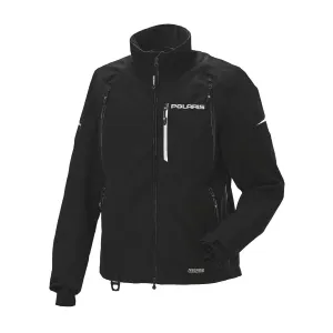 Polaris Revelstoke Mountain Shell Snowmobile Jacket Black