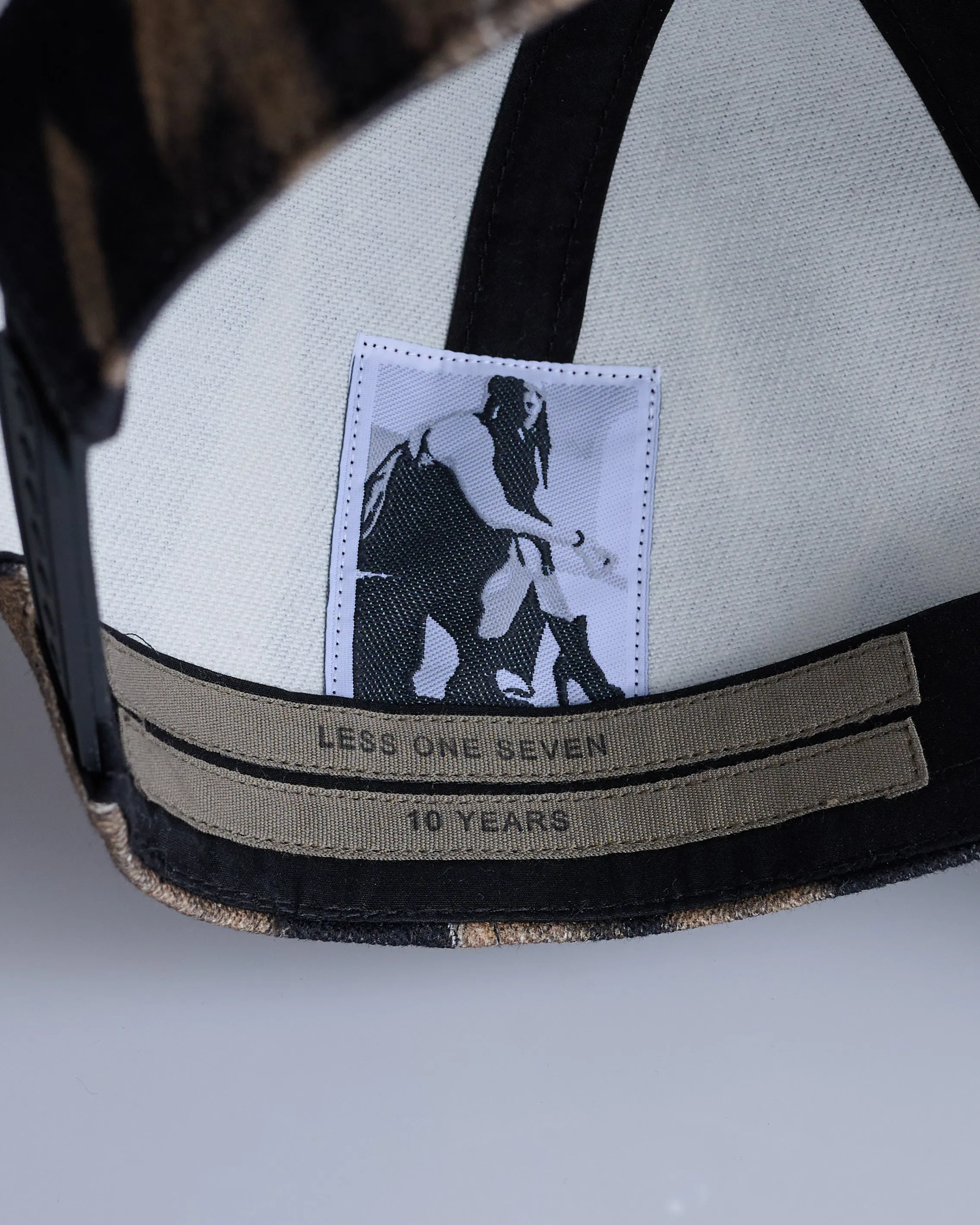 Rick Owens DRKSHDW x LESS 17 Porterville Baseball Cap Sun/Black