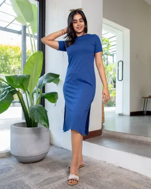 Robbie T Dress- Royal Blue