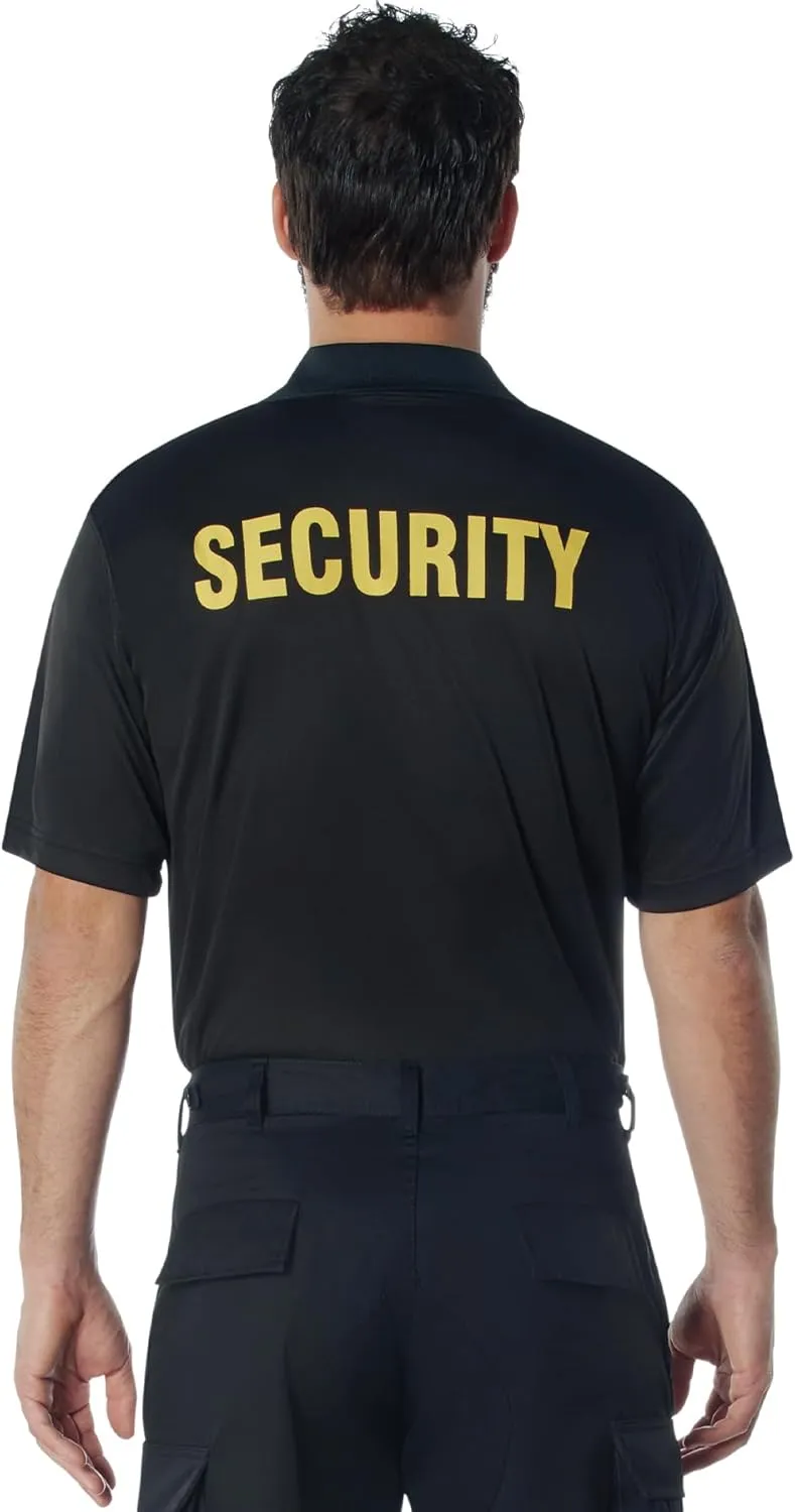 Rothco Moisture Wicking Security Polo Shirt - Stay Cool and Professional On-The-Job