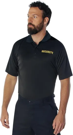 Rothco Moisture Wicking Security Polo Shirt - Stay Cool and Professional On-The-Job