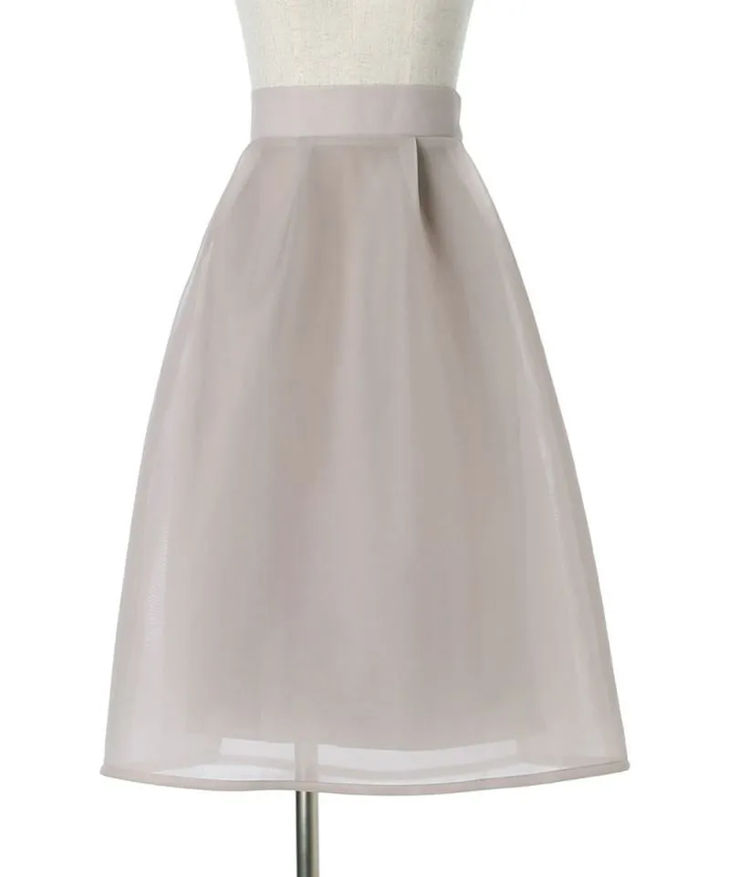 Sheer Clinoline Skirt / an3 Limited [51DG03p002].