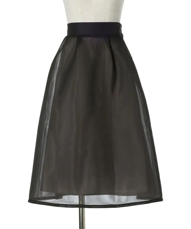 Sheer Clinoline Skirt / an3 Limited [51DG03p002].