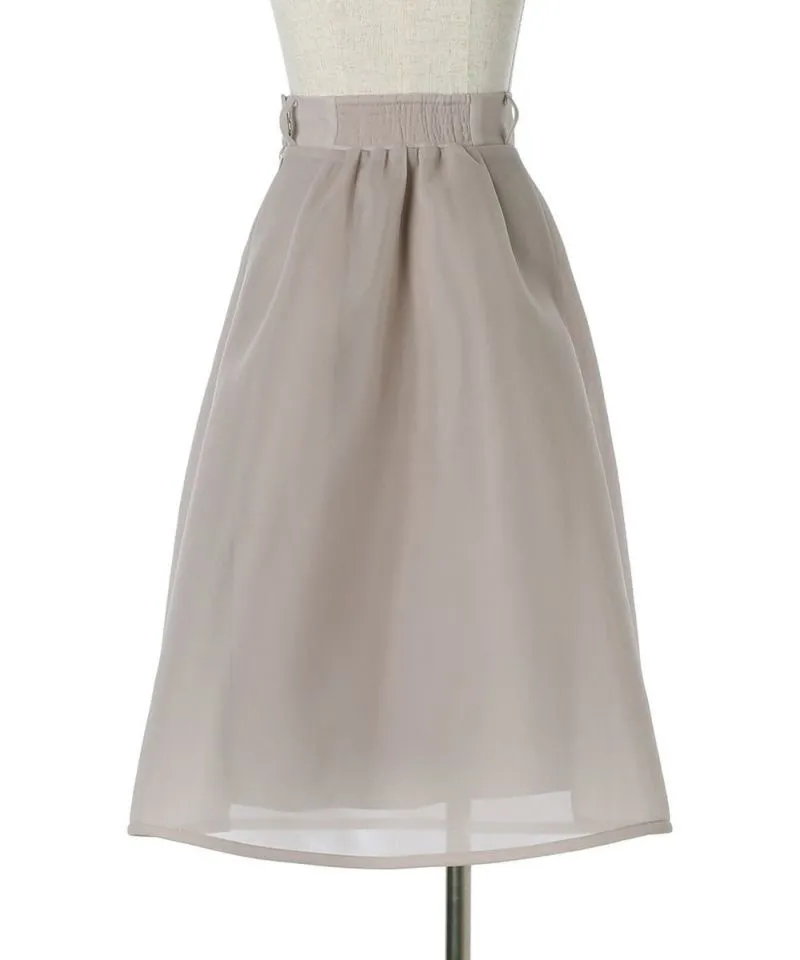 Sheer Clinoline Skirt / an3 Limited [51DG03p002].