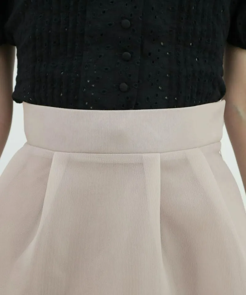 Sheer Clinoline Skirt / an3 Limited [51DG03p002].