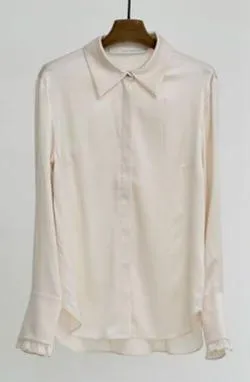 Silk Shirt | Alabaster