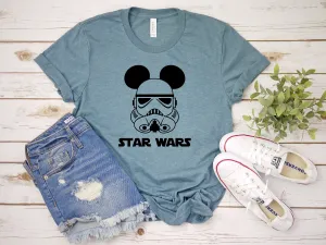 Storm Trooper Adult Unisex T Shirt - Star Wars Fan T-shirt - Star Wars Lover Gift