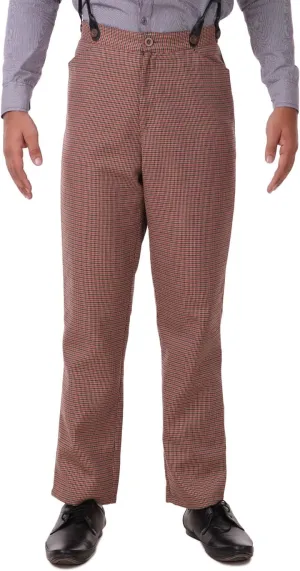 ThePirateDressing Steampunk Cosplay Costume Classic Victorian Men's Pants Trousers C1331