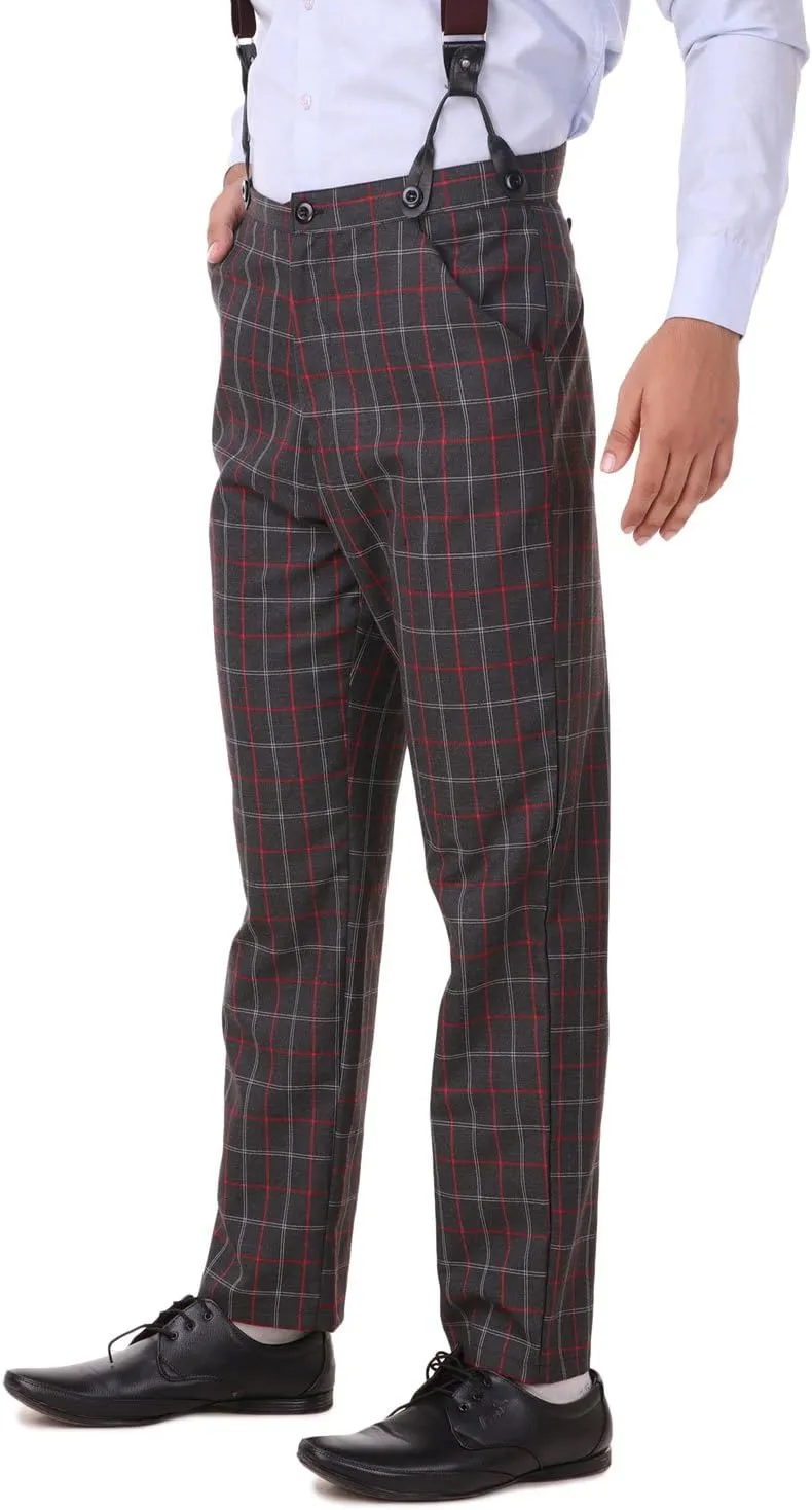 ThePirateDressing Steampunk Cosplay Costume Classic Victorian Men's Pants Trousers C1331