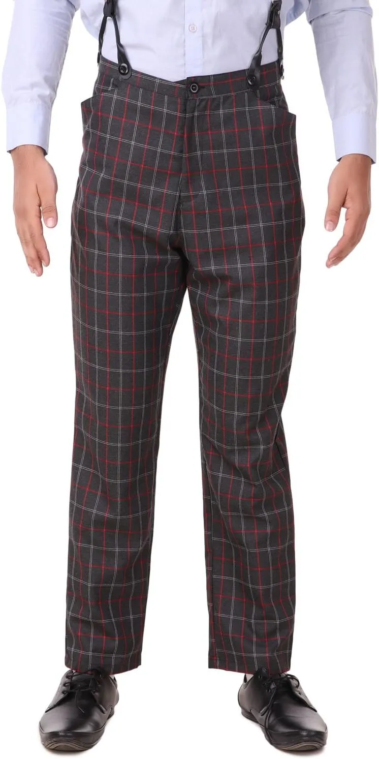ThePirateDressing Steampunk Cosplay Costume Classic Victorian Men's Pants Trousers C1331