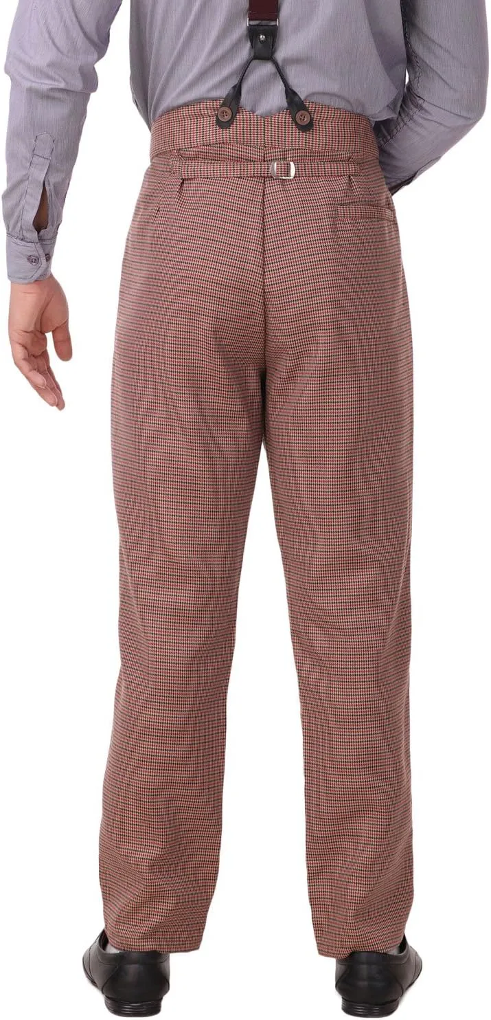 ThePirateDressing Steampunk Cosplay Costume Classic Victorian Men's Pants Trousers C1331