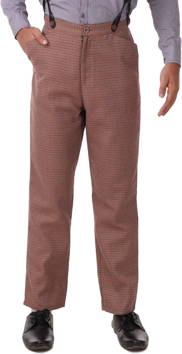 ThePirateDressing Steampunk Cosplay Costume Classic Victorian Men's Pants Trousers C1331