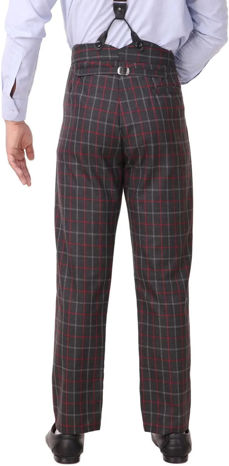 ThePirateDressing Steampunk Cosplay Costume Classic Victorian Men's Pants Trousers C1331