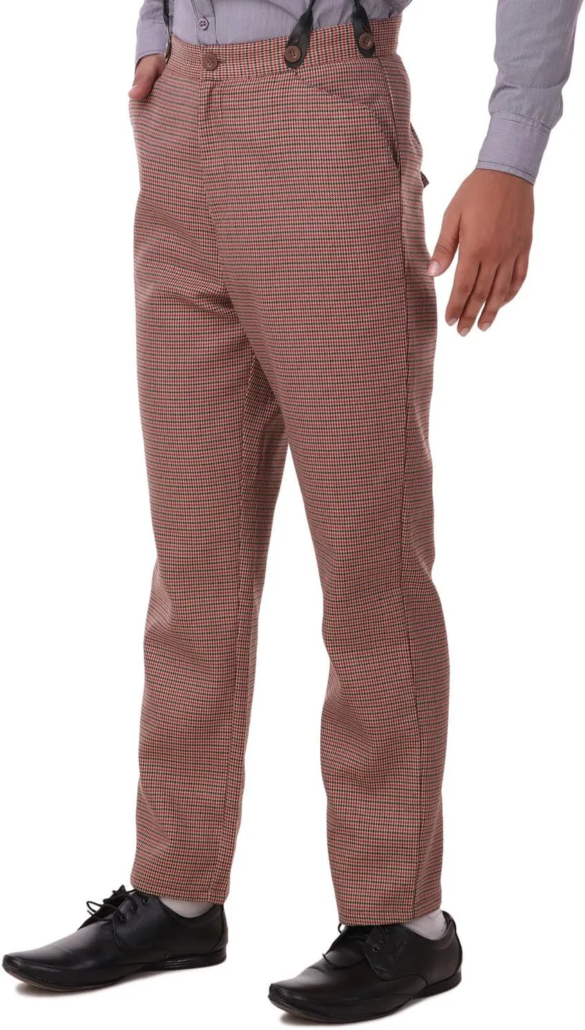 ThePirateDressing Steampunk Cosplay Costume Classic Victorian Men's Pants Trousers C1331