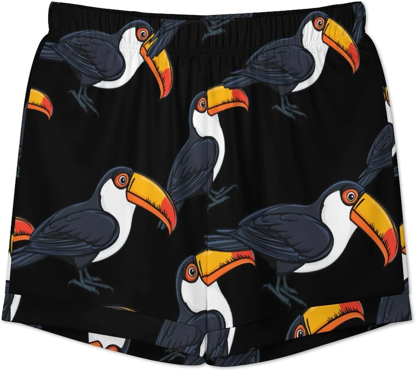 Toucan 2 Pcs Pajamas For Women Set Cozy Short Sleeve Sleepwear Nightwear Loungewear