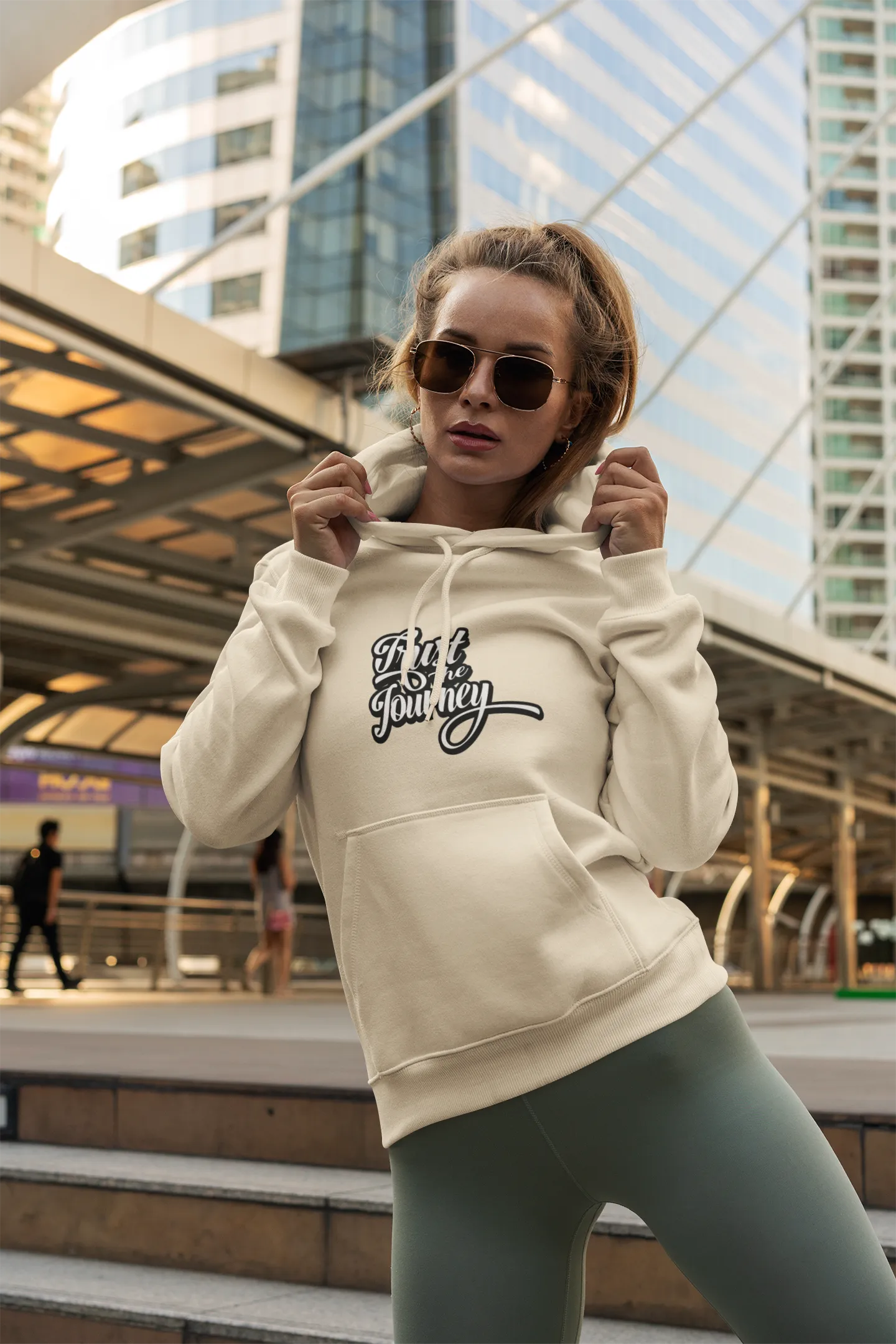 TRUST THE JOURNEY SOFT STYLE HOODIE