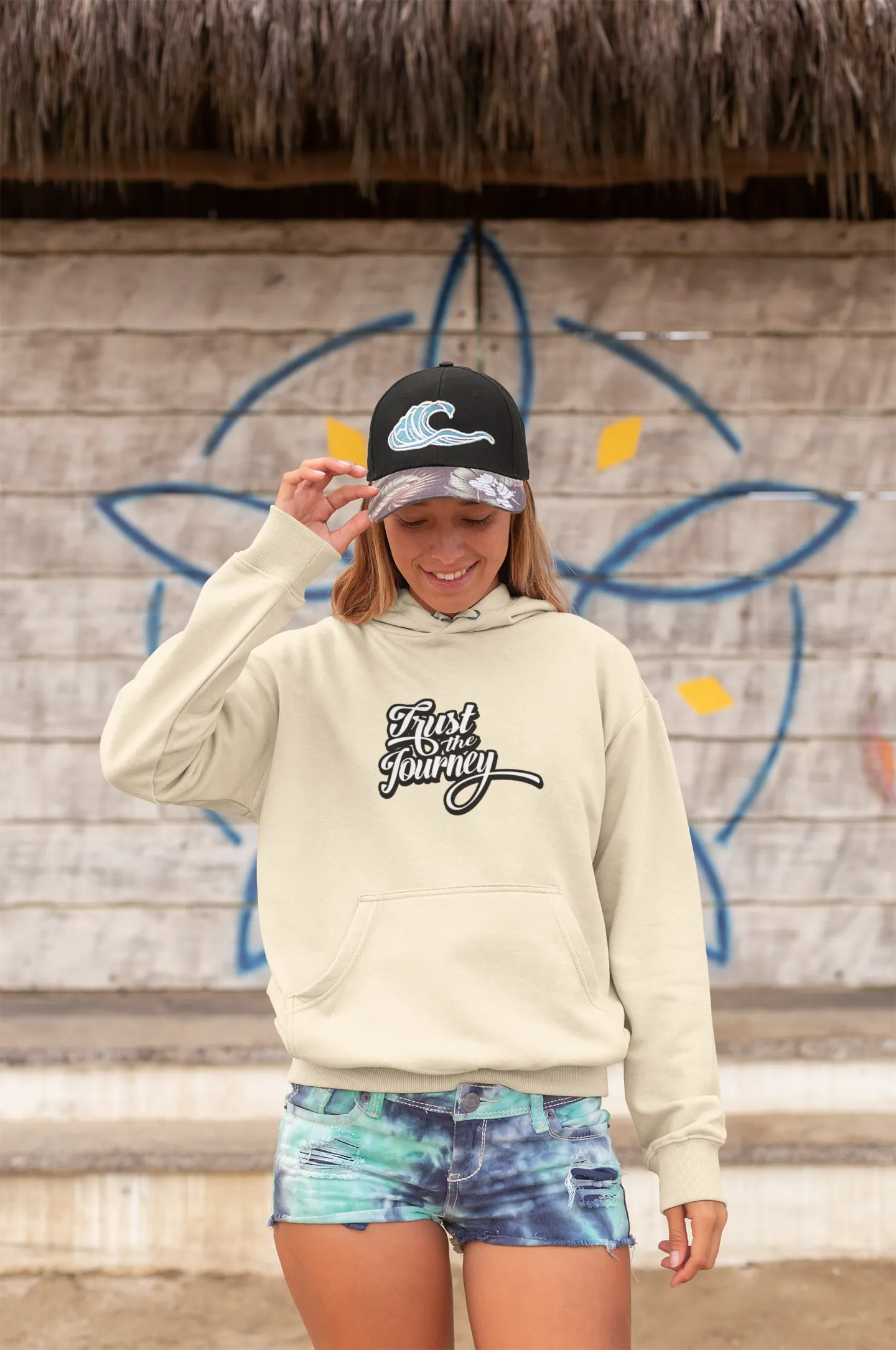 TRUST THE JOURNEY SOFT STYLE HOODIE