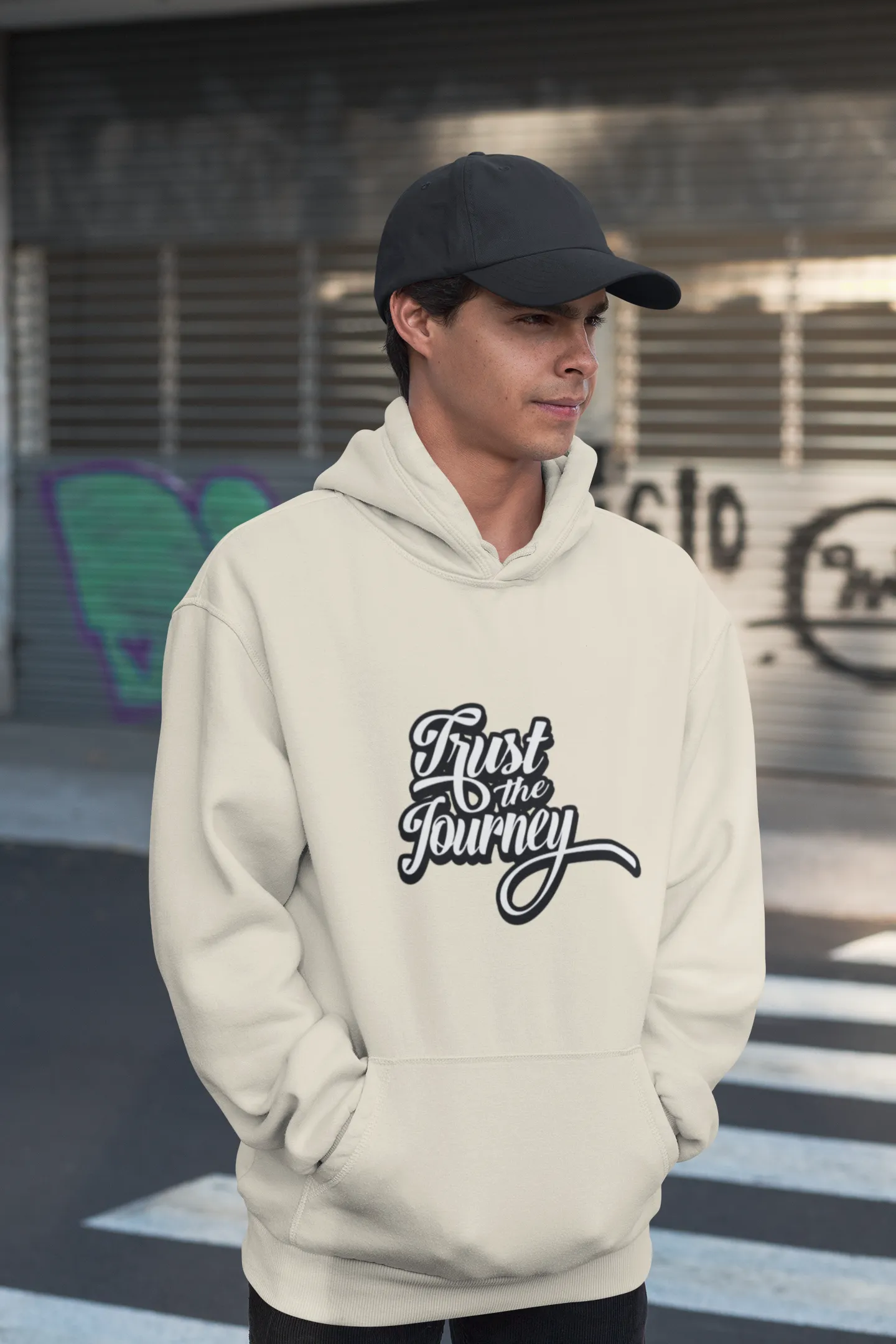 TRUST THE JOURNEY SOFT STYLE HOODIE