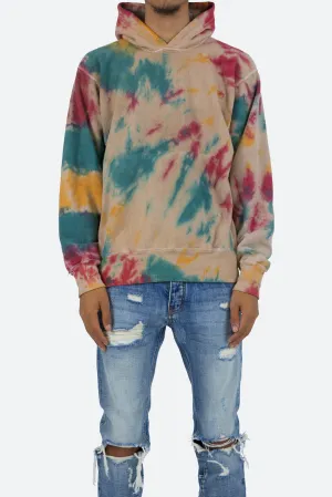 Vintage Champion Hoodie - Green/Yellow