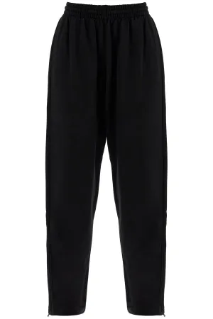 wide leg joggers for comfortable W2049R09 BLACK