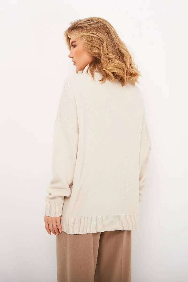 Winter Elegance Cozy Turtleneck Sweater