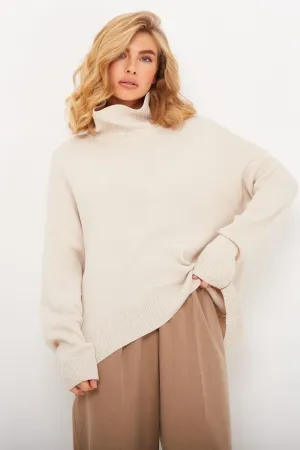 Winter Elegance Cozy Turtleneck Sweater