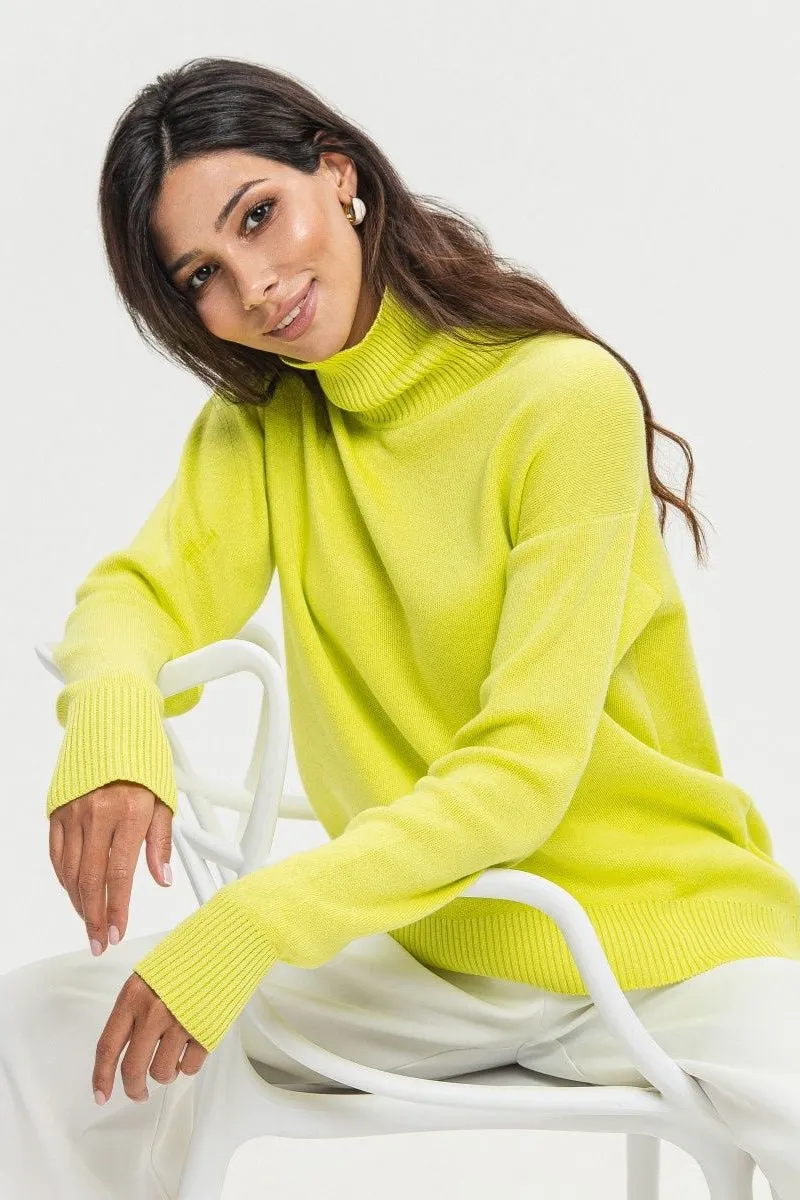 Winter Elegance Cozy Turtleneck Sweater