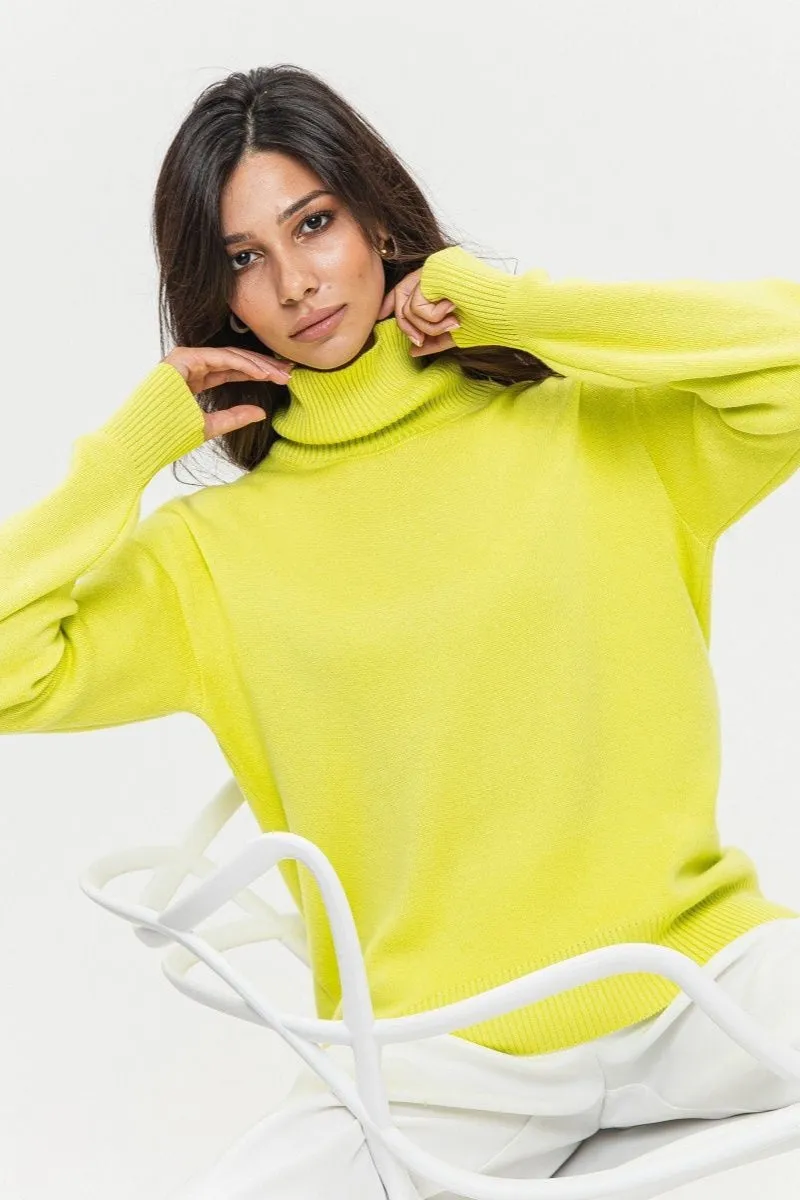 Winter Elegance Cozy Turtleneck Sweater
