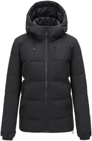 Women Down Padded Women's Black Thick Warm Cotton Coat Hooded Female Outwear